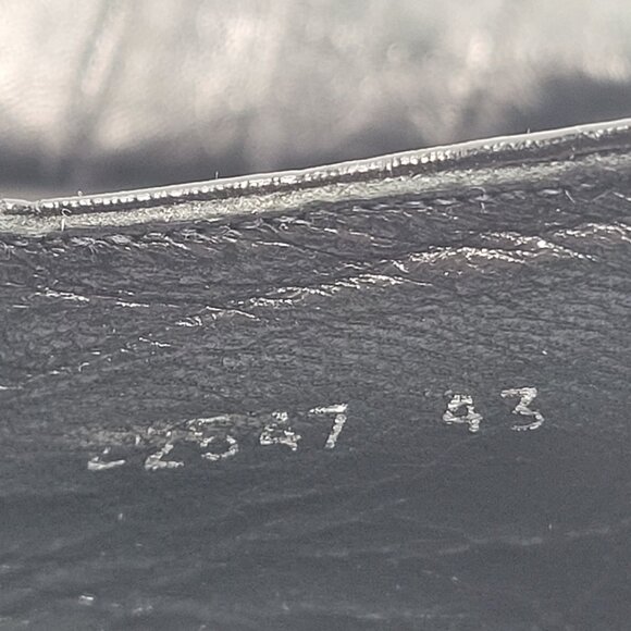 Dino Bigioni Men's Black Leather Loafers 22547 US Size 10 EU 43 Made in Italy - Picture 9 of 9